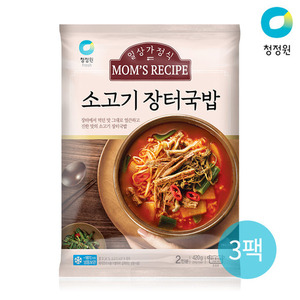 청정원 소고기 장터국밥 420g x 3팩
